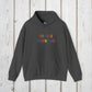 Bespattered Facade "Rainbow Is the New Black" Colorful Embroidered Unisex Heavy Blend™ Hooded Sweatshirt