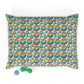 Bespattered Facade Rainbow Sprinkle Donut Indoor Pet Bed