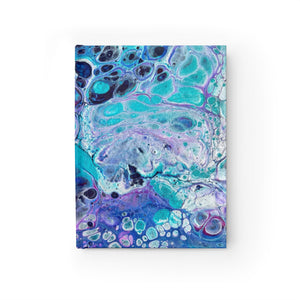 Bespattered Facade Galaxy Hardcover Notebook - Unlined (Blank) Pages