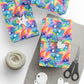Bespattered Facade Rainbow Sky Wrapping Paper | Three Sizes | Glossy or Matte