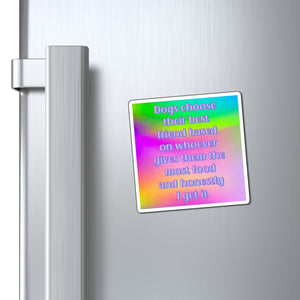 Bespattered Facade "Dog BFFs" Refrigerator Magnet