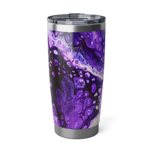 Bespattered Facade Purple Haze Vagabond Spill-Resistant Lid Stainless-Steel Tumbler 20oz