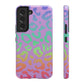 Bespattered Facade Rainbow Leopard Impact-Resistant Case