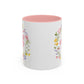 Bespattered Facade Pastel Floral Ugh Mug | Five Colors | 11oz