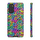Bespattered Facade Candy Coated Neon Leopard Tough Case