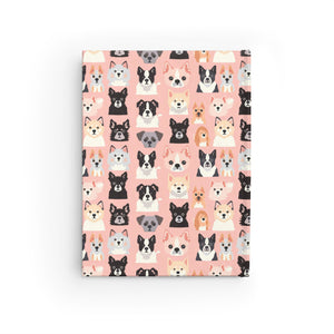 Bespattered Facade "I'm here with my posse" Hardcover Notebook - Lined Pages