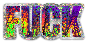 Neon Everyone's Favorite Word Holographic Glitter Sticker Set