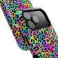 Bespattered Facade Candy Coated Neon Leopard MagSafe Tough Case