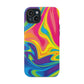 Bespattered Facade Vibrant Flow Impact-Resistant Case
