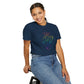 Bespattered Facade Rainbow Heart Line Art Premium Unisex Comfort Colors Garment Dyed 100% Cotton T-Shirt