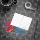 Bespattered Facade Rainbow Rings Postcards (no envelopes) | Sets of 10, 30, or 50