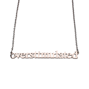 Overstimulated Cutout Necklace