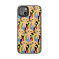 Bespattered Facade 90s Flashback Rainbow Trolls MagSafe Clear Impact Cases