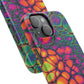 Bespattered Facade Neon Butterfly Snap Case