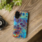 Bespattered Facade Intergalactic Rainbow Impact-Resistant Case