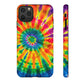 Bespattered Facade Rainbow Tie Dye Tough Case