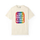 Bespattered Facade "Third Butthole Eye" Colorful Premium Unisex Comfort Colors Garment Dyed 100% Cotton T-Shirt