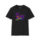 Bespattered Facade Neon "Easy Tiger" Colorful Unisex Softstyle T-Shirt