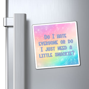 Bespattered Facade "Snacktime?" Refrigerator Magnet
