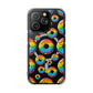 Bespattered Facade Rainbow Sprinkle Donut MagSafe Clear Impact Cases