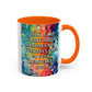 Bespattered Facade Tuesdays Can Go Fuck Themselves Colorful Rainbow Mugs | Eight Colors | 11oz or 15oz