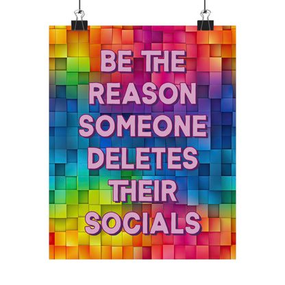 Bespattered Facade "Be the Reason" Giclée Archival Matte Paper Prints