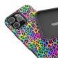 Bespattered Facade Candy Coated Neon Leopard MagSafe Tough Case