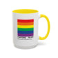 Bespattered Facade Everyone's Favorite Color "Funtone" Chip Mug | Eight Colors | 11oz or 15oz