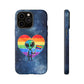 Bespattered Facade Rainbow Extraterrestrial Pride Tough Case