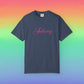 Bespattered Facade Fancy Pink Indoorsy Colorful Premium Unisex Comfort Colors Garment Dyed 100% Cotton T-Shirt