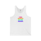 Bespattered Facade Raised to Love All Humans Unisex Jersey Tank