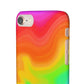 Bespattered Facade Rainbow Heat Map Snap Case