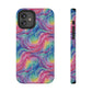 Bespattered Facade Rainbow Nebula Impact-Resistant Case