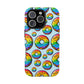 Bespattered Facade Rainbow Sprinkle Donut Impact-Resistant Case