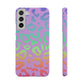 Bespattered Facade Rainbow Leopard Snap Case