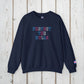 Bespattered Facade Protect the Dolls LGBTQ+ Pride Trans Support Embroidered Crewneck Sweatshirt