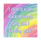 Bespattered Facade "I didn't FA, Why am I FO?" Giclée Archival Matte Paper Prints