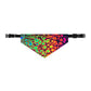 Bespattered Facade Tasty Neons Pet Bandana Collar