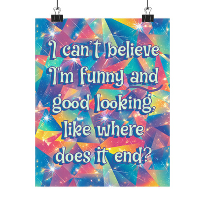 Bespattered Facade "Where Does It End?" Giclée Archival Matte Paper Prints