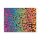 Bespattered Facade Neon Goodness Stretched Matte Canvas Art Prints | Multiple Sizes