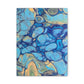Bespattered Facade Fluid Art Abstract Painting Stretched Matte Canvas Art Prints | Multiple Sizes