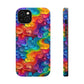 Bespattered Facade Rainbow Swirls MagSafe Tough Case
