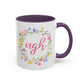 Bespattered Facade Pastel Floral Ugh Mug | Five Colors | 11oz