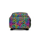 Bespattered Facade Candy Coated Neon Leopard Backpack