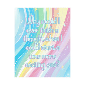 Bespattered Facade "Why Finish?" Giclée Archival Matte Paper Prints