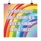 Bespattered Facade "Hanging on by a Thread" Rainbow Giclée Archival Matte Paper Prints