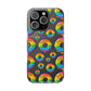 Bespattered Facade Rainbow Sprinkle Donut Clear Case