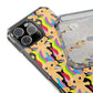 Bespattered Facade 90s Flashback Rainbow Trolls MagSafe Clear Impact Cases
