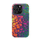Bespattered Facade Neon Butterfly Abstract Art MagSafe Tough Case