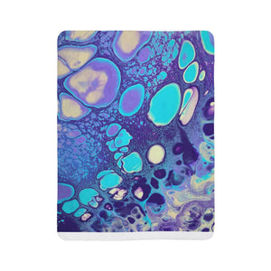 Bespattered Facade Persephone Fleece Sherpa Blanket | 2 Colors & Sizes